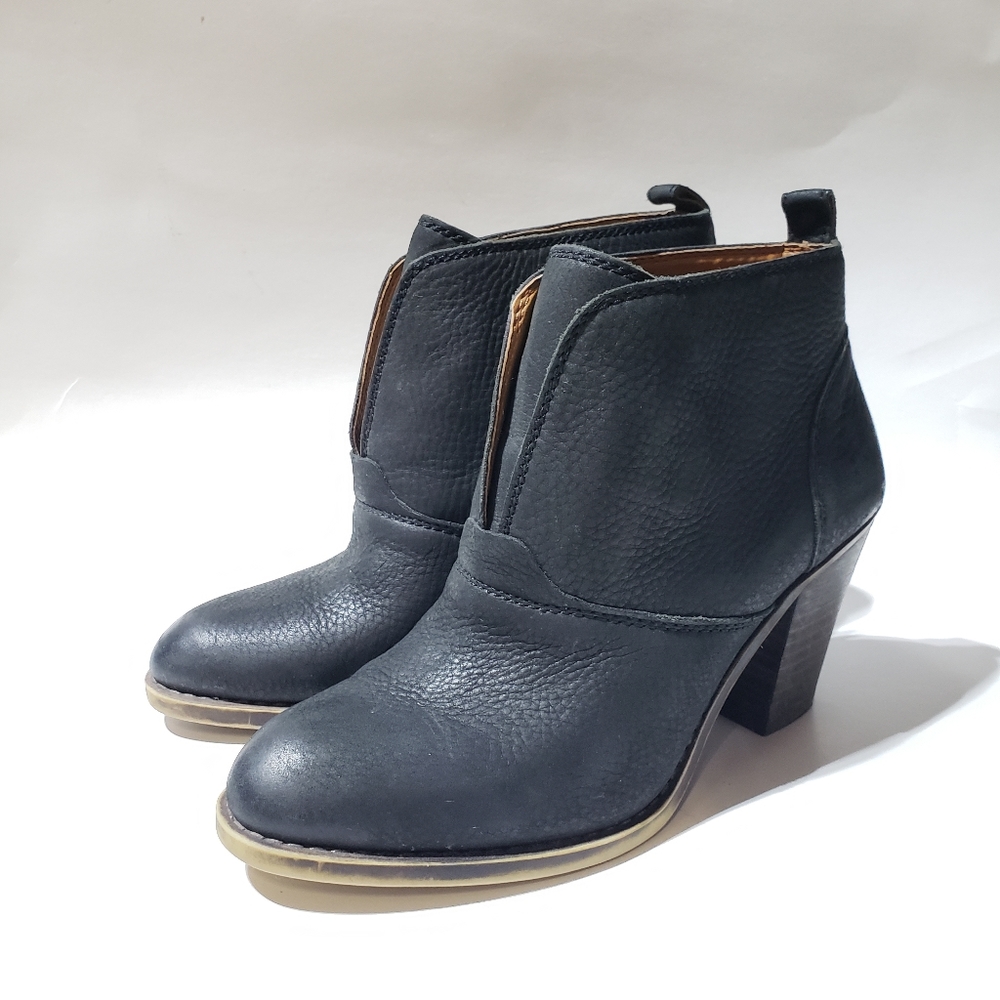 Lucky Brand Black Ankle Boots